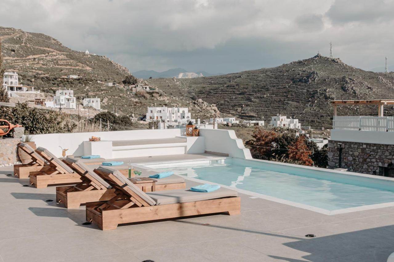 Villa Of Roses In Naxos - Private Villa With Pool Naxos City Buitenkant foto