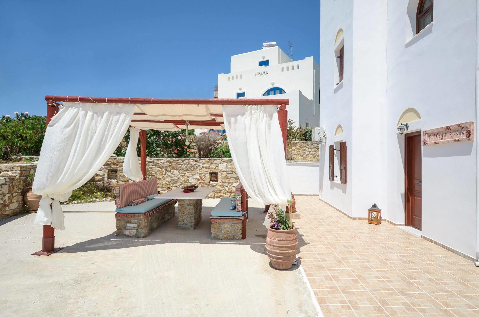 Villa Of Roses In Naxos - Private Villa With Pool Naxos City Buitenkant foto