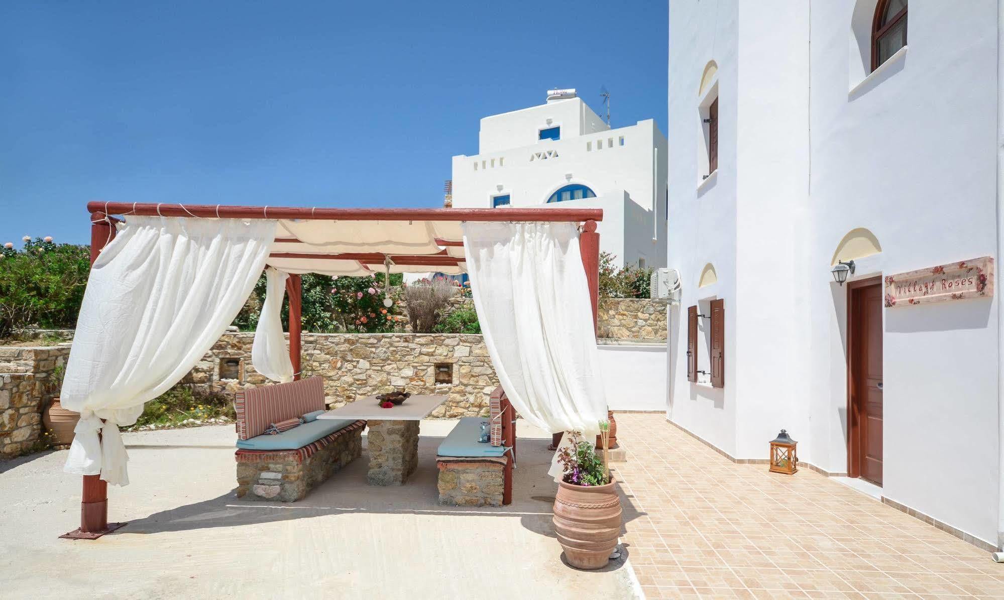 Villa Of Roses In Naxos - Private Villa With Pool Naxos City Buitenkant foto