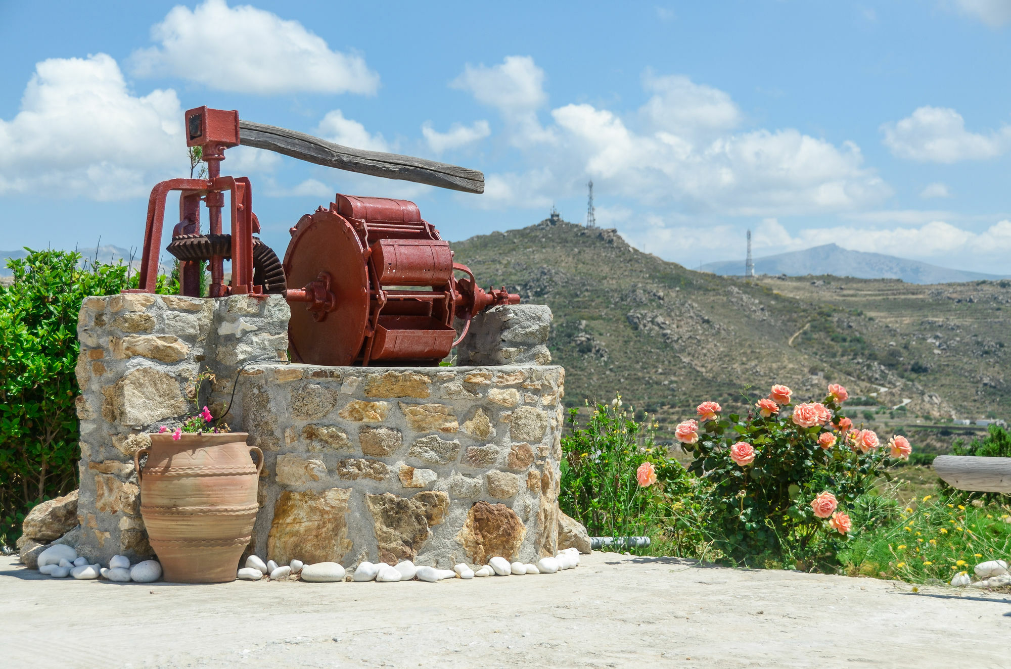 Villa Of Roses In Naxos - Private Villa With Pool Naxos City Buitenkant foto